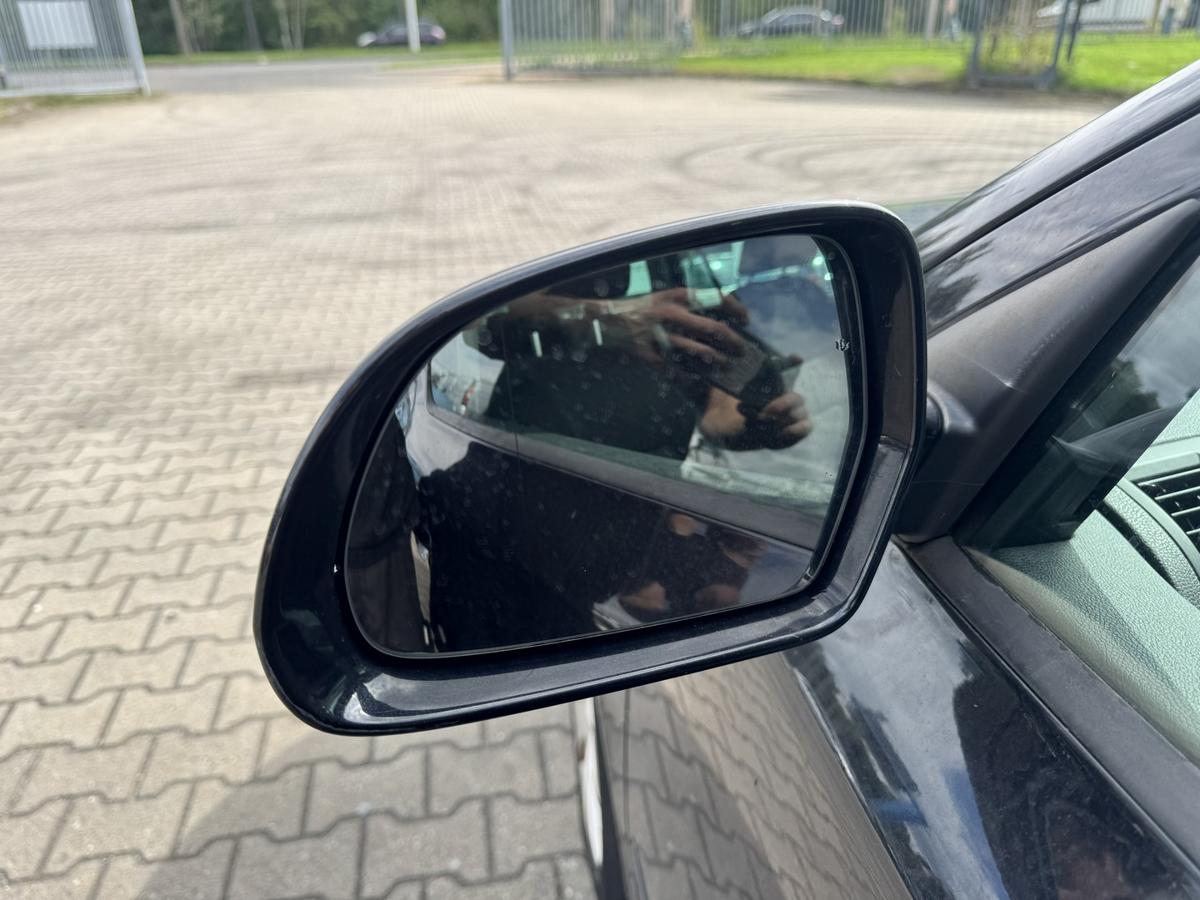 Skoda Octavia 2 original Au&szlig;enspiegel links elektrisch anklappbar Umfeldbeleuchtung Facelift Bj.2009